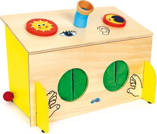 Scatola sensoriale in legno Small Foot