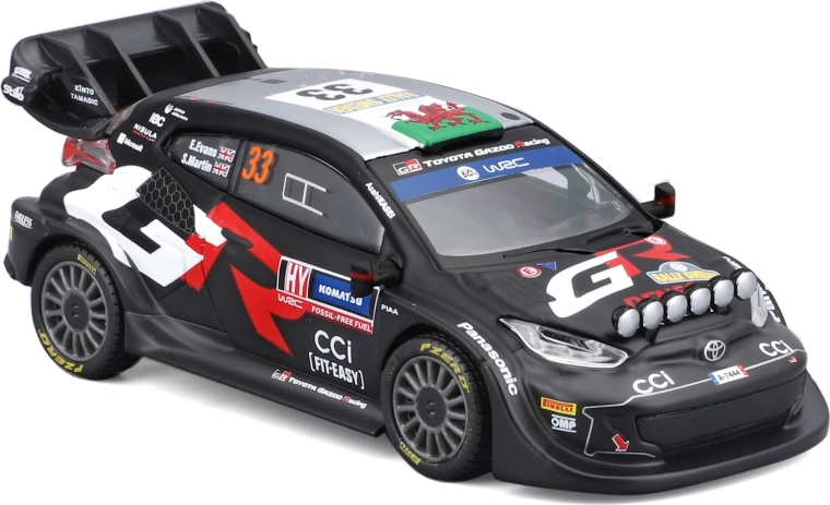 Replica fedele vettura WRC #33 – Elfyn Evans