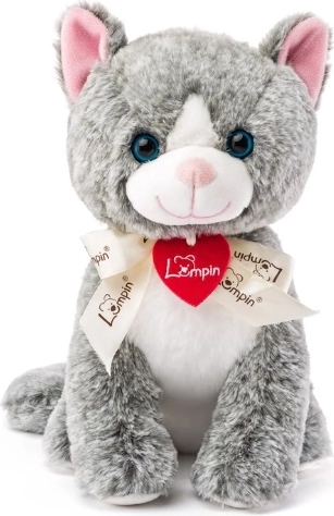 Woodyland Lumpin gatto di peluche Madeleine 25 cm grigio scuro