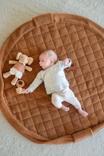 Morbida superficie teddy e imbottitura spessa