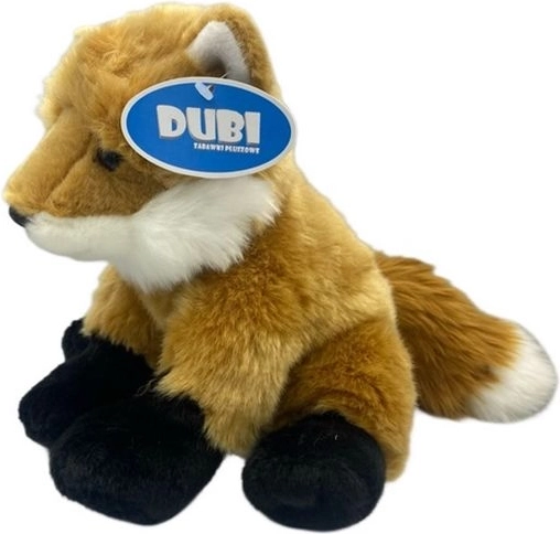 Volpe di peluche seduta 26 cm
