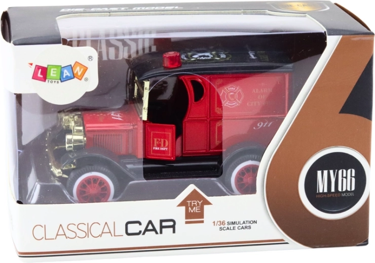 Design retrò autentico in scala 1:36