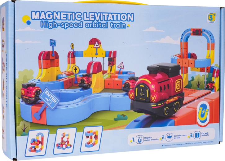 Trenino ricaricabile con batteria e ventose