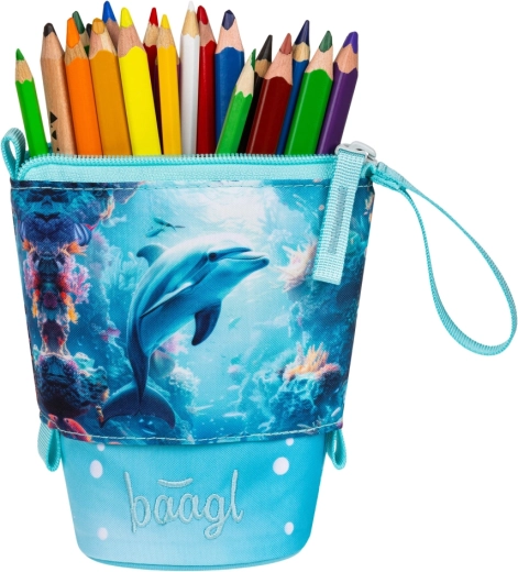 Supporto per strumenti di scrittura con un solo movimento