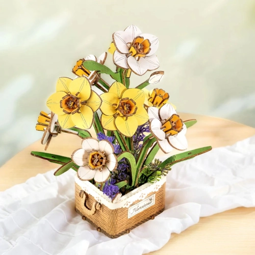 Realistica decorazione floreale 3D che non appassisce
