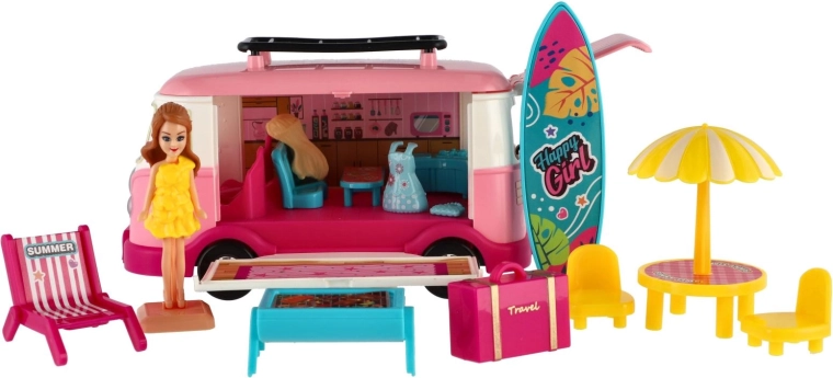 Surf, lettino e attrezzatura da spiaggia