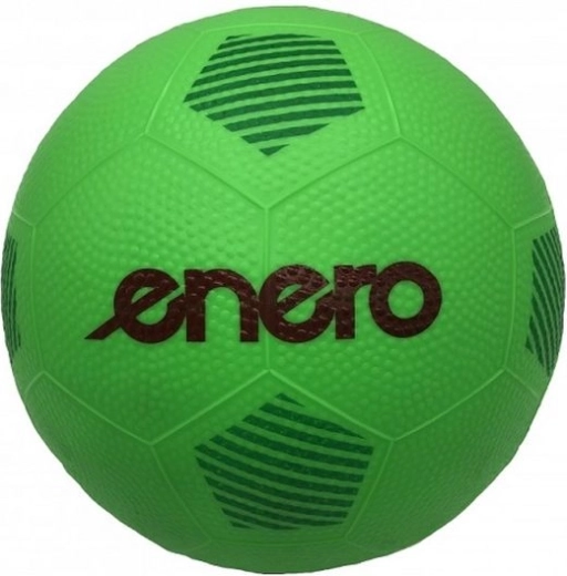 Pallone da calcio in gomma Enero 22 cm verde
