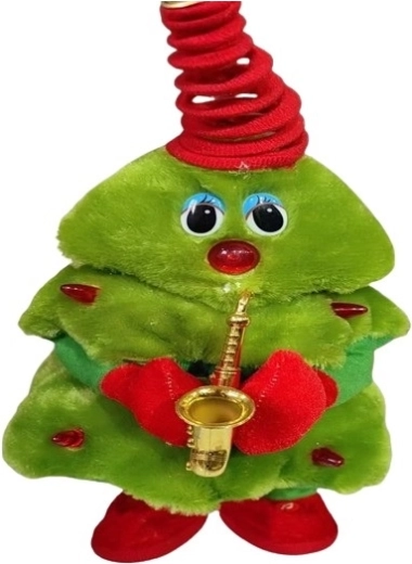 Albero di Natale danzante con sassofono Norimpex