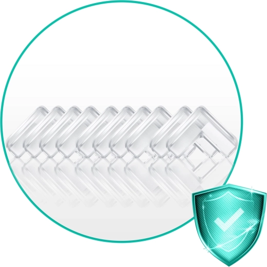 Materiale cristallino con protezione UV