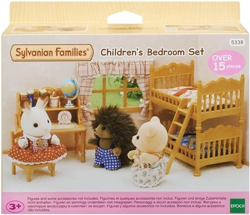 Sylvanian Families cameretta per bambini con letto a castello