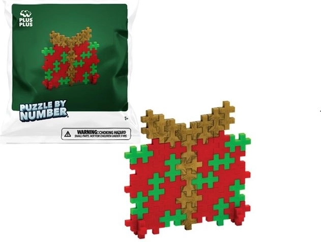 Plus-Plus sacchetto natalizio – kit creativo per lavoretti invernali