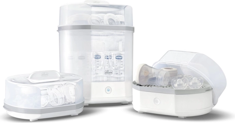 Sterilizzatore elettrico a vapore Chicco 3 in 1