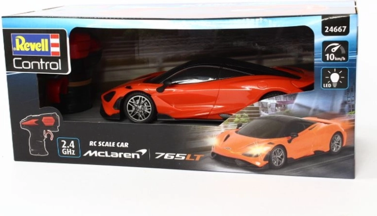 Revell Control auto RC McLaren 765LT in scala 1:24