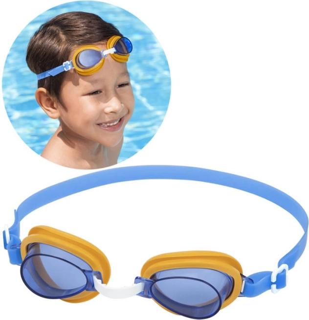 Occhialini da nuoto per bambini BESTWAY Aqua Burst Essential, blu, 3+ – Blu