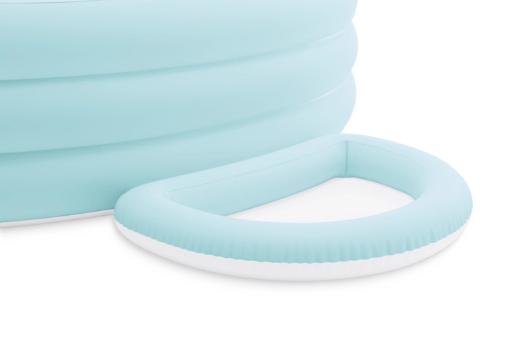 Seduta integrata e morbide pareti gonfiabili