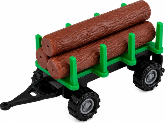 Carrello per legna e rimorchio per il trasporto del carico