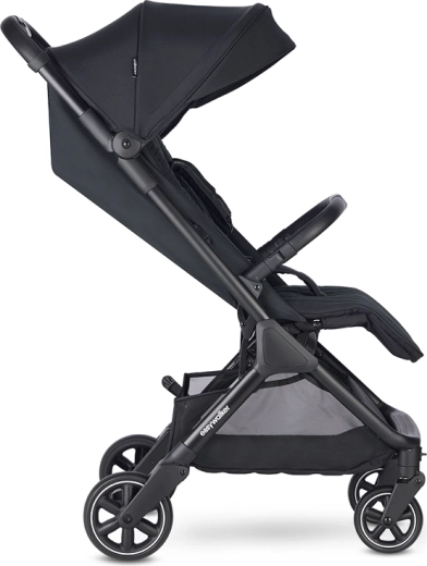 Cappottina XL e cestino capiente