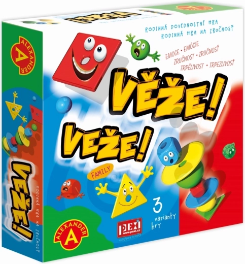 Pexi torri – gioco di abilità per famiglie