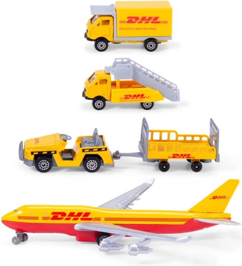 Aereo e veicoli aeroportuali DHL