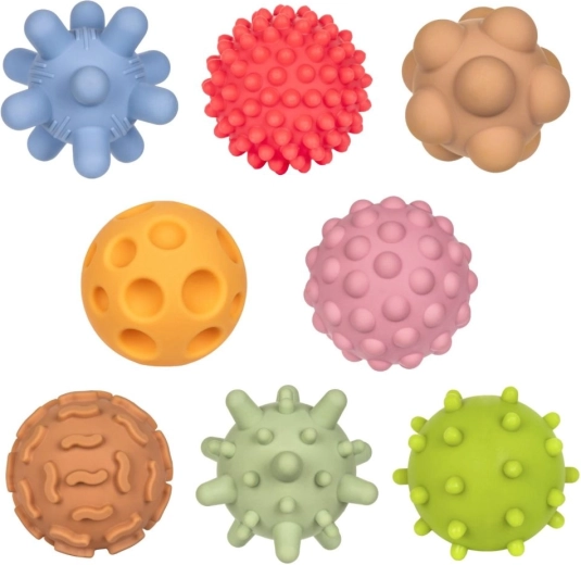 Texture diverse per una ricca stimolazione sensoriale