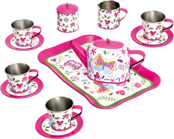 Set da tè rosa per bambini