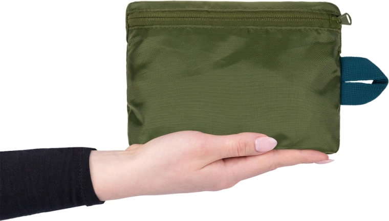 Design pieghevole con tasca integrata