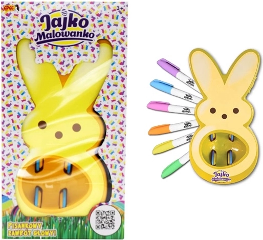 Epee Jajko malowanko – decoratore per uova, giallo