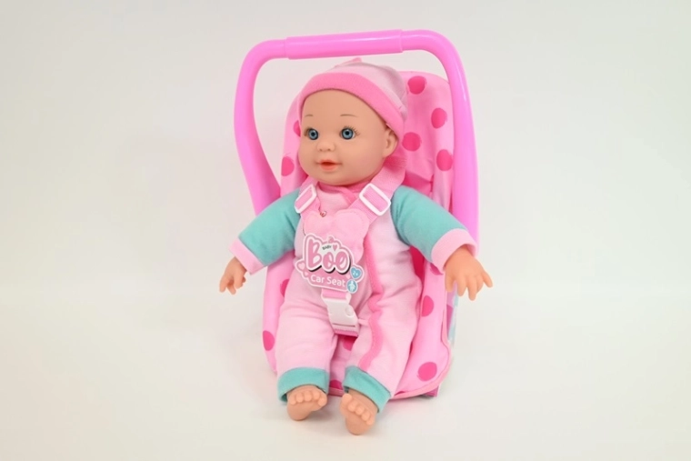 Bambola Babyboo con suoni 28 cm con marsupio
