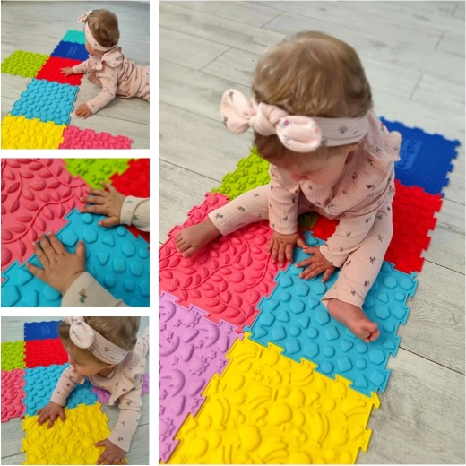 Composizione a puzzle espandibile per casa, asilo e terapia