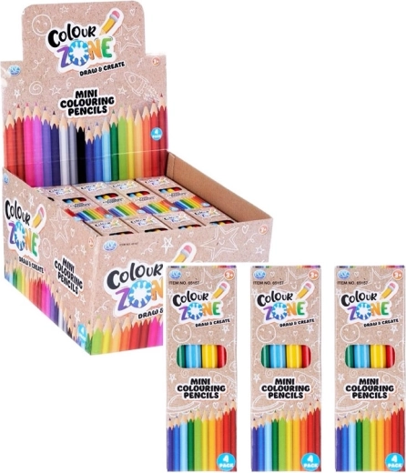 Mini matite colorate – set da 4 pezzi