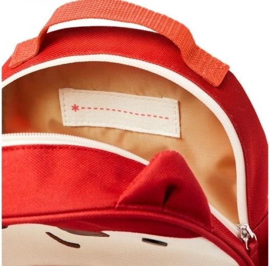 Tasche pratiche, targhetta con nome e simpatico design a volpe