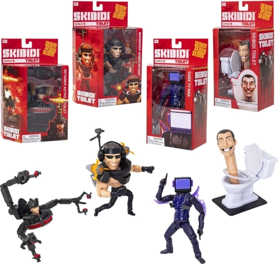 Skibidi Toilet action figure deluxe serie 2 (selezione casuale)