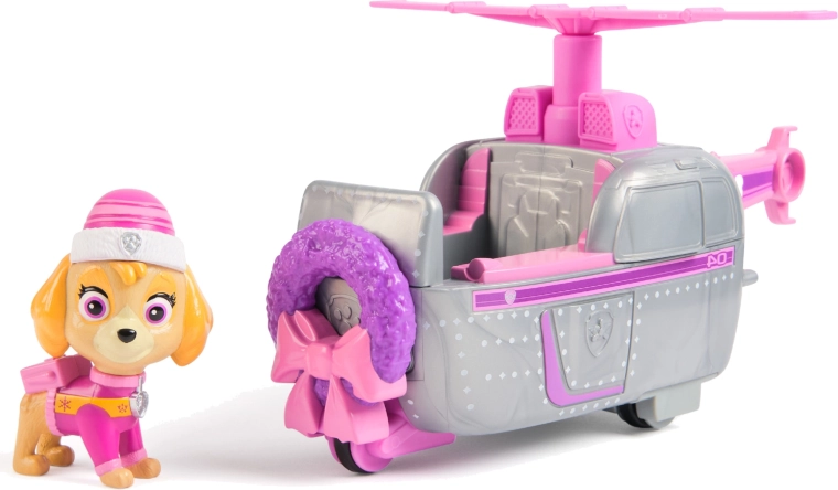 Figurina di Skye in outfit invernale