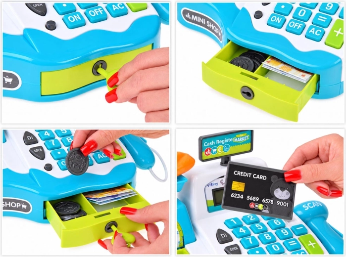 Scontrino e cassetto apribile