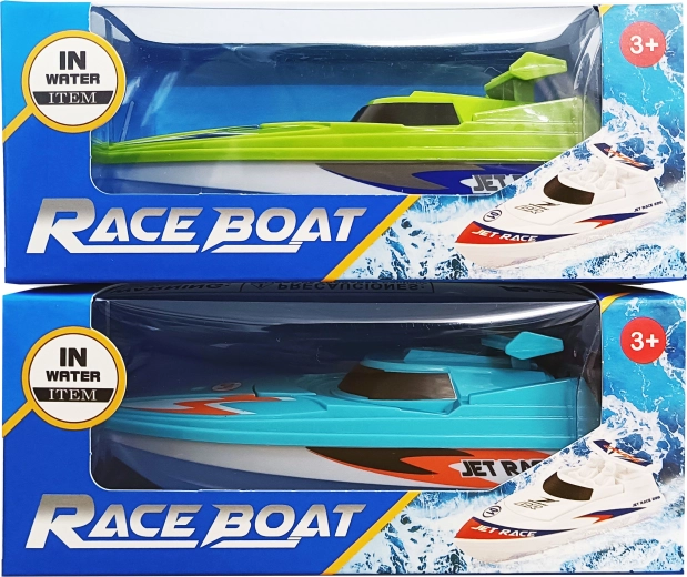 Motoscafo da corsa 16,5 cm – giocattolo per l’acqua (2 design)