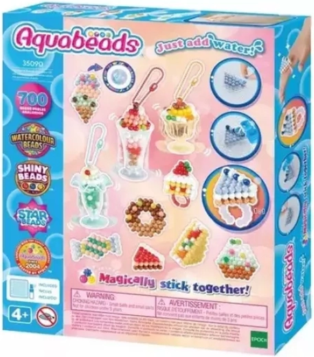 Aquabeads dolci prelibatezze set creativo di perline ad acqua