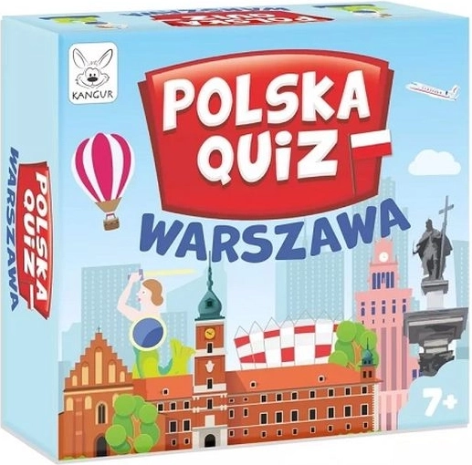 Polska quiz: Varsavia – gioco di carte