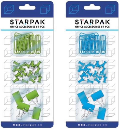 Set di accessori per ufficio in 2 colori