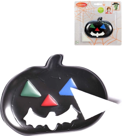 Set trucco per bambini per carnevale con spugnetta Halloween - 1 pezzo