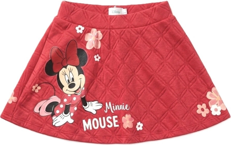 Gonna per bambina Minnie color lampone