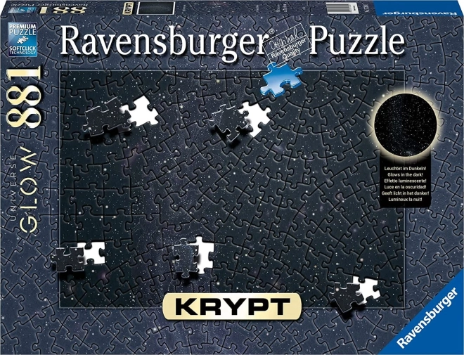 Puzzle Ravensburger Krypt Universe Glow 881 pezzi