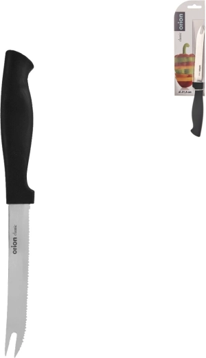 Coltello da spuntino per formaggio Classic in acciaio inox con manico in plastica