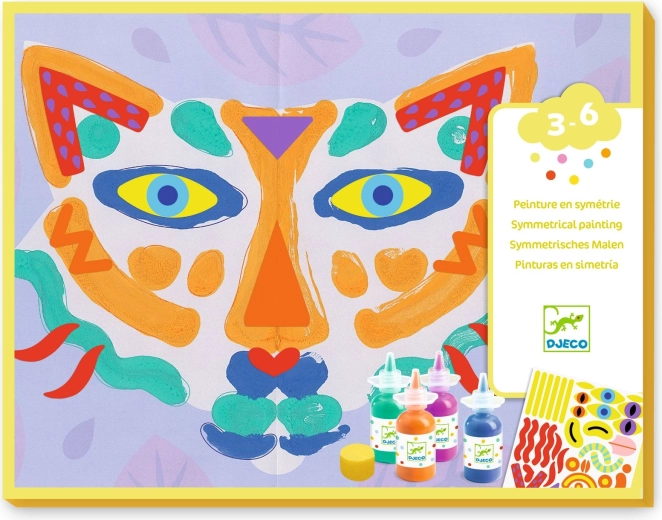 Djeco Pittura simmetrica Animali