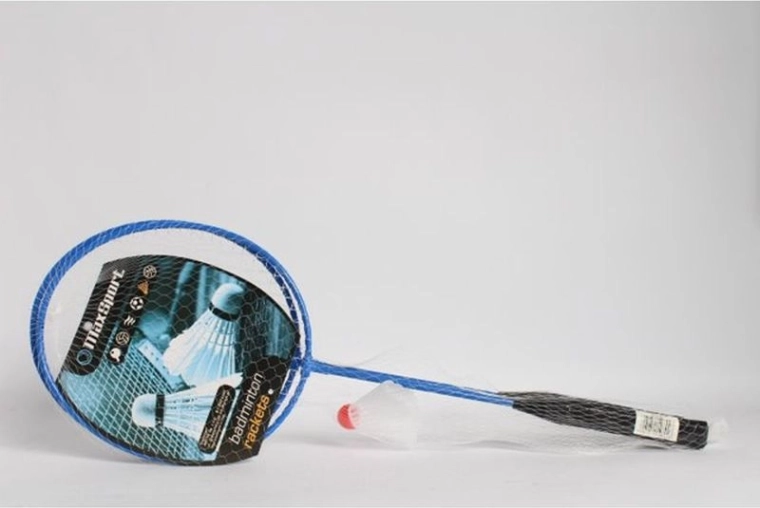 MaxSport set da badminton con 2 racchette e volano