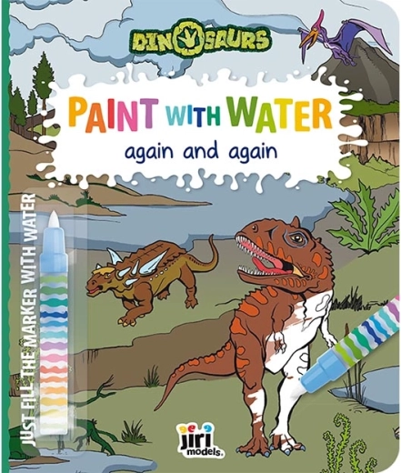 Colora con acqua Dinosauri