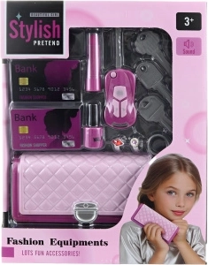 Set da viaggio beauty per bambine con borsetta