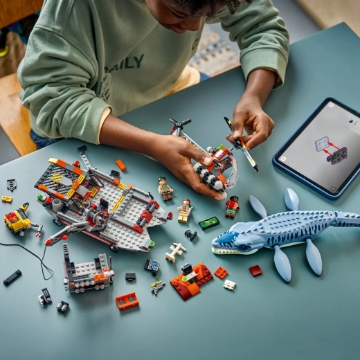 Costruzione con il supporto dell’app LEGO Builder