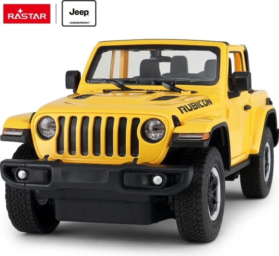 Rastar Jeep Wrangler JL auto RC telecomandata 1:14 gialla - 1 pezzo