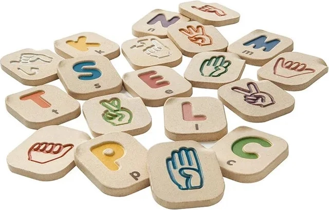 Alfabeto dei segni PlanToys