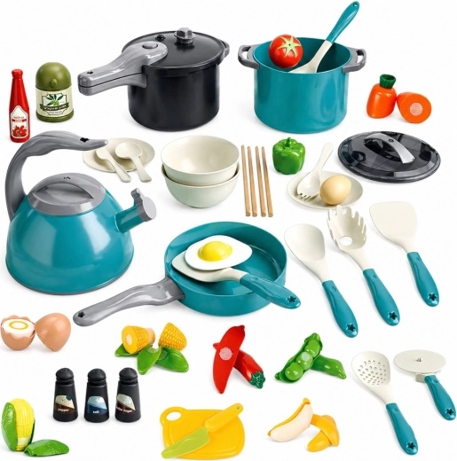Cucina completa in un’unica confezione (33 pezzi)